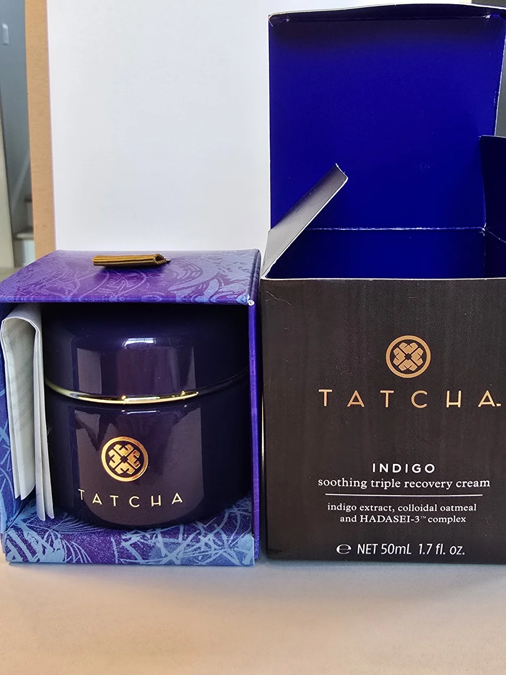 Tatcha INDIGO Soothing TRIPLE RECOVERY Cream 1.7 oz